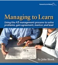 Managing to Learn by John Shook book front cover

Improving Service Businesses