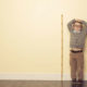 Child measuring height